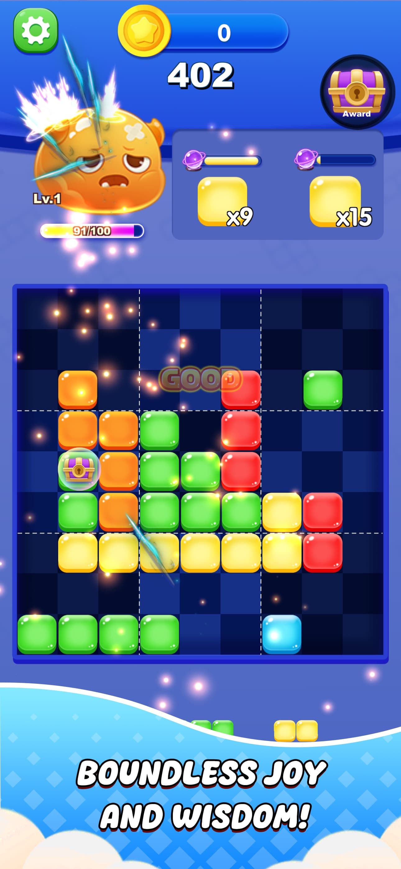 Block Puzzle Pudding: Slime Go screenshot 2 - screenshot