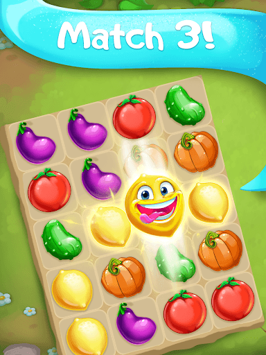 Funny Farm match 3 Puzzle game screenshot 6 - screenshot