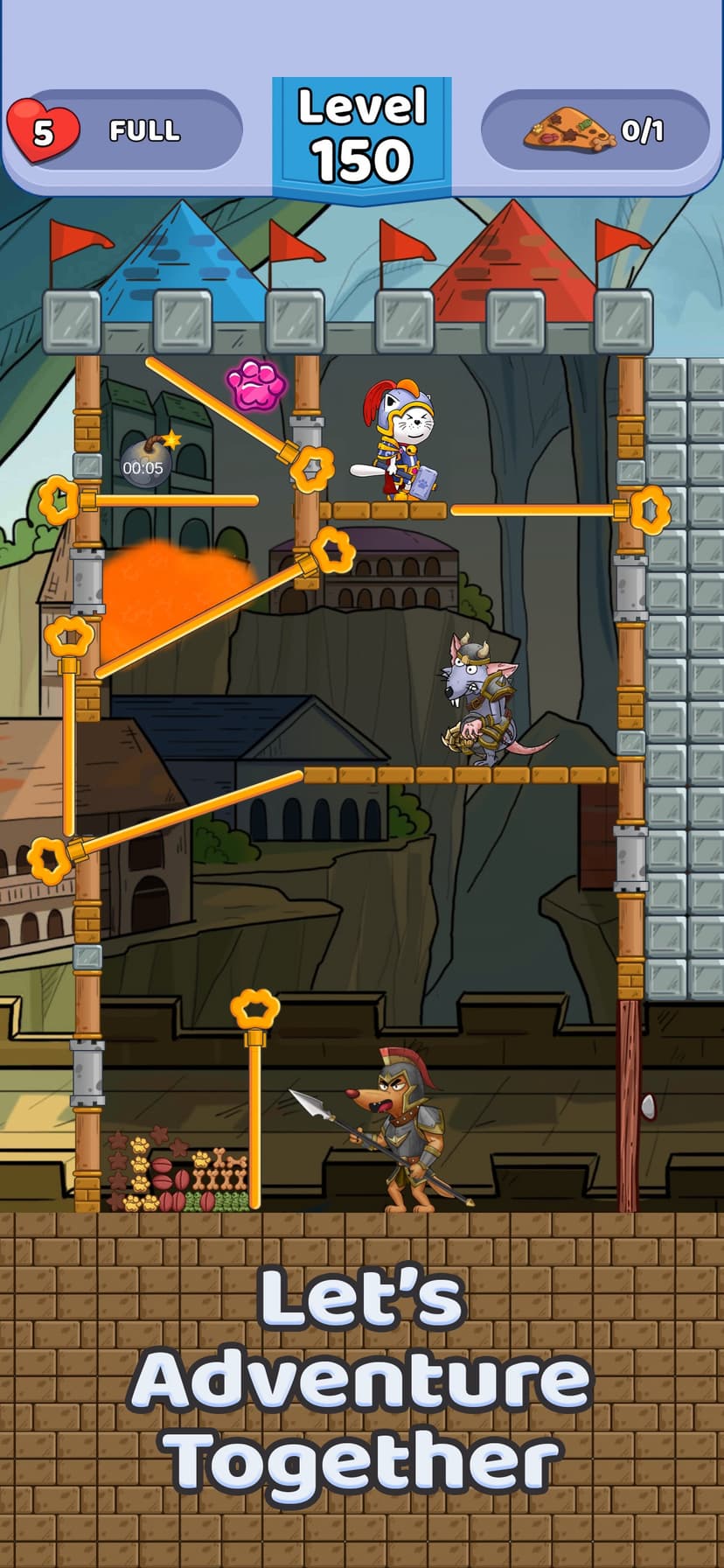 Cat Rescue - Pull The Pin screenshot 5 - screenshot