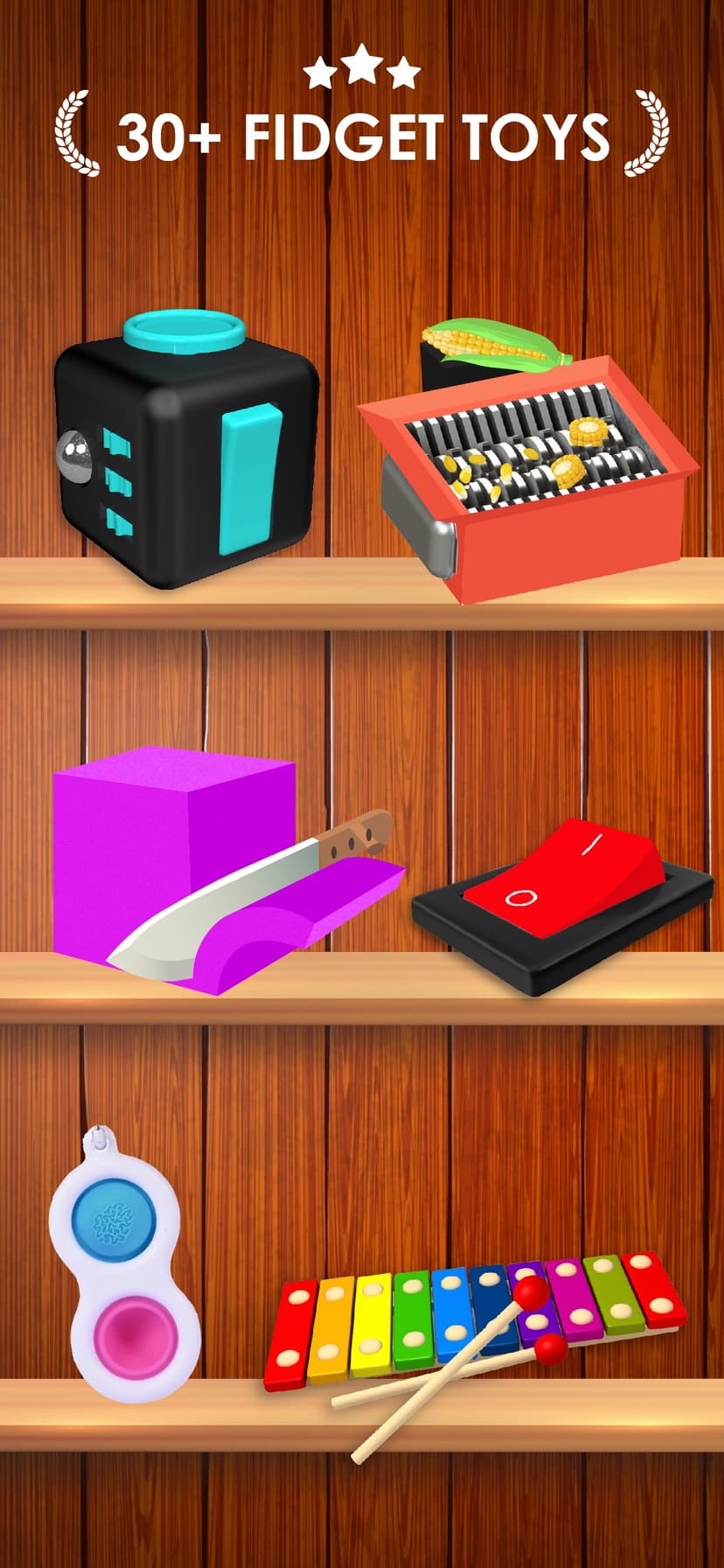 Fidget Toys 3D screenshot 1 - screenshot