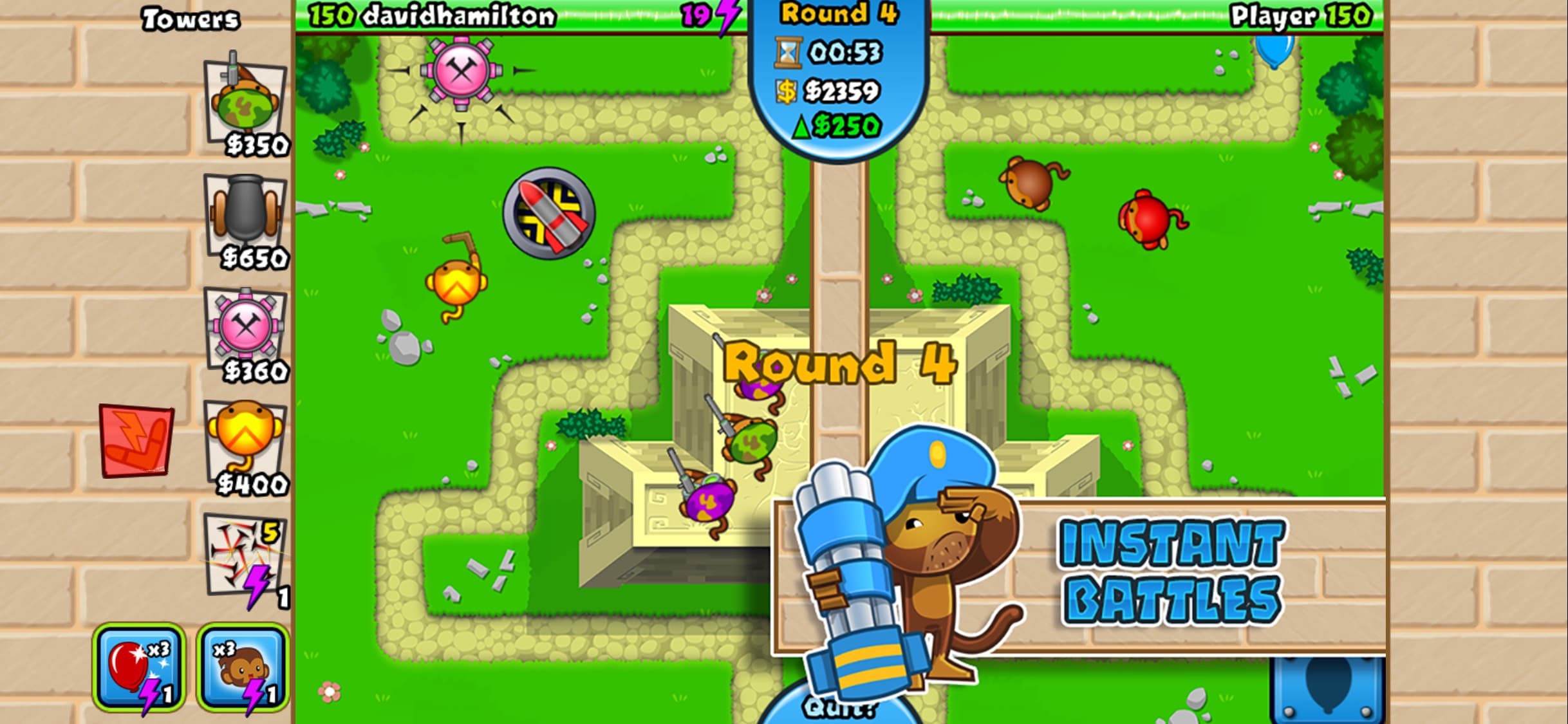 Bloons TD Battles screenshot 2 - screenshot