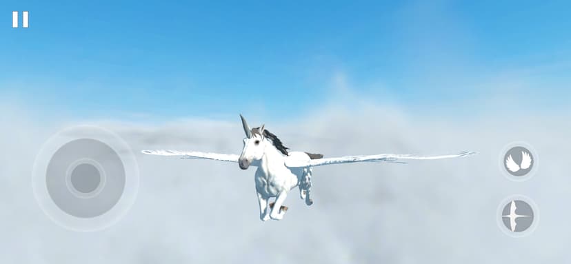 Flying Unicorn Simulator 2024 screenshot 3 - screenshot