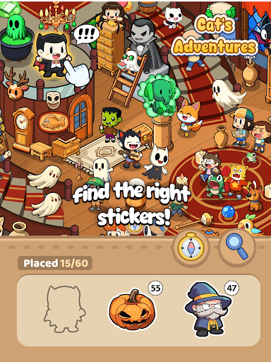 Sticker Saga: Cat's Adventures screenshot 22 - screenshot