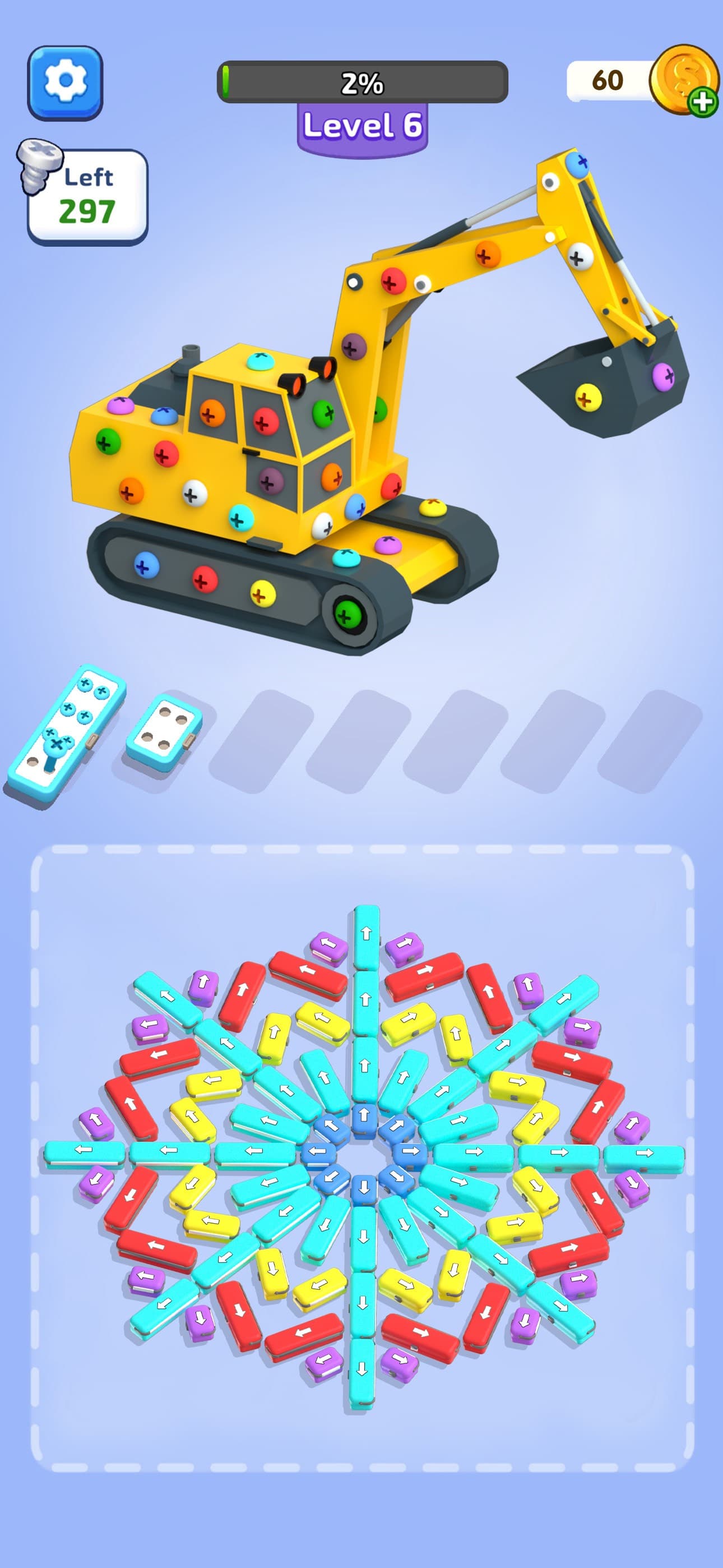Screw Escape 3D - Car Out Jam screenshot 7 - screenshot