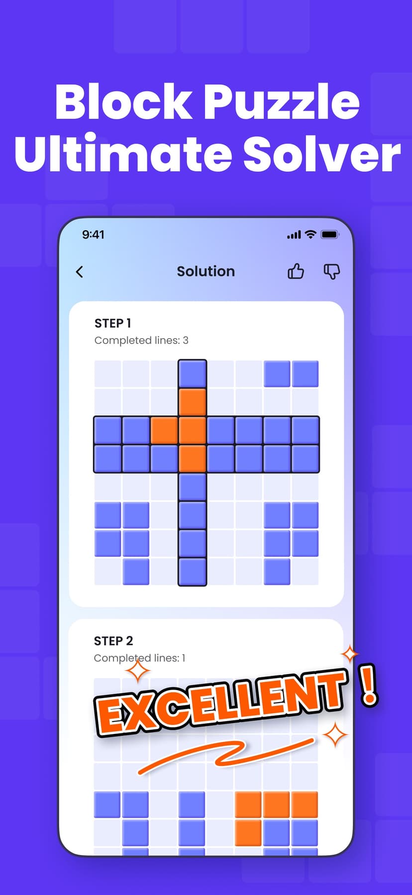 Block Puzzle Solver for Blast screenshot 1 - screenshot