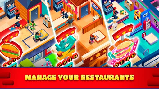 Idle Burger Empire Tycoon—Game screenshot 5 - screenshot
