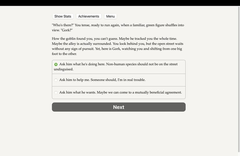 Null - screenshot