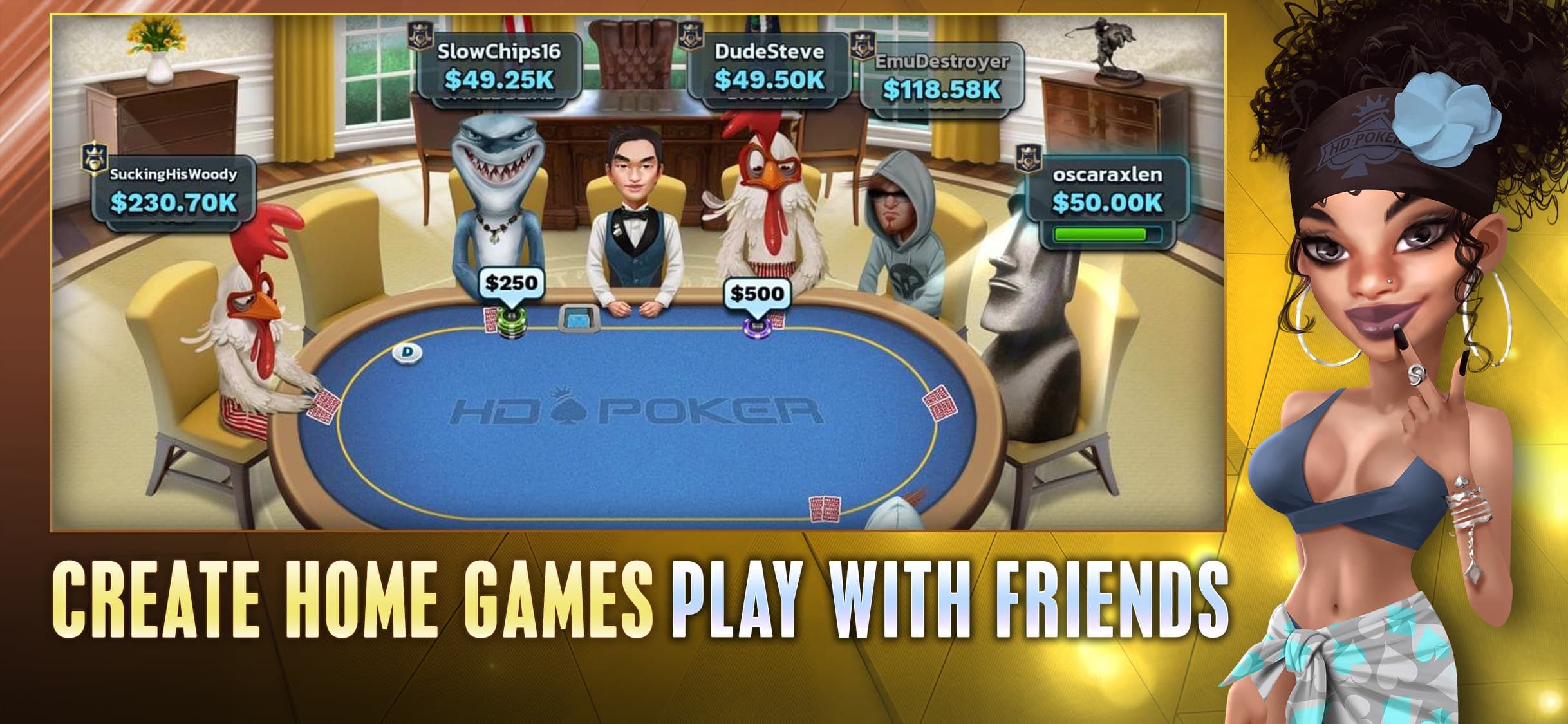 HD Poker: Texas Holdem screenshot 1 - screenshot