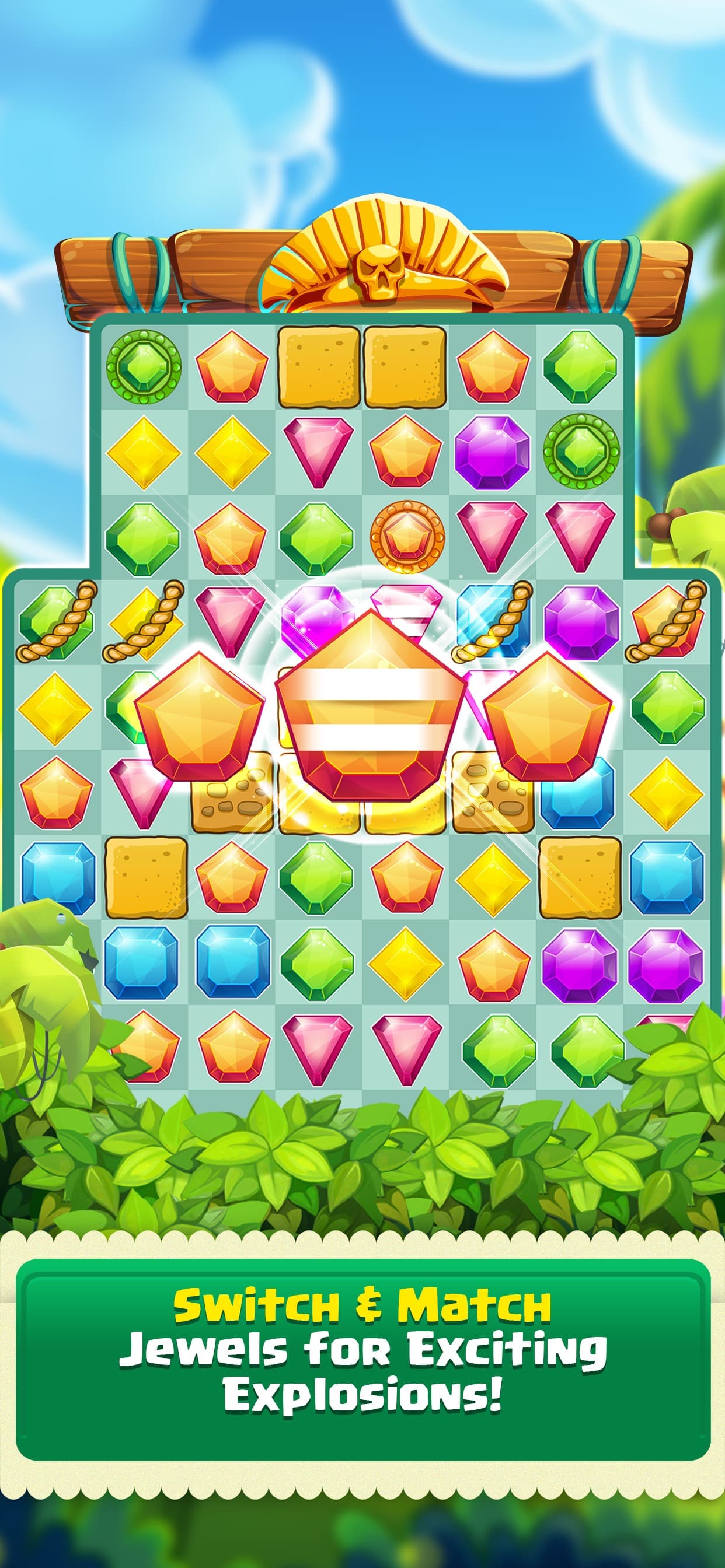 Temple Jewels Matching 3 Quest screenshot 3 - screenshot