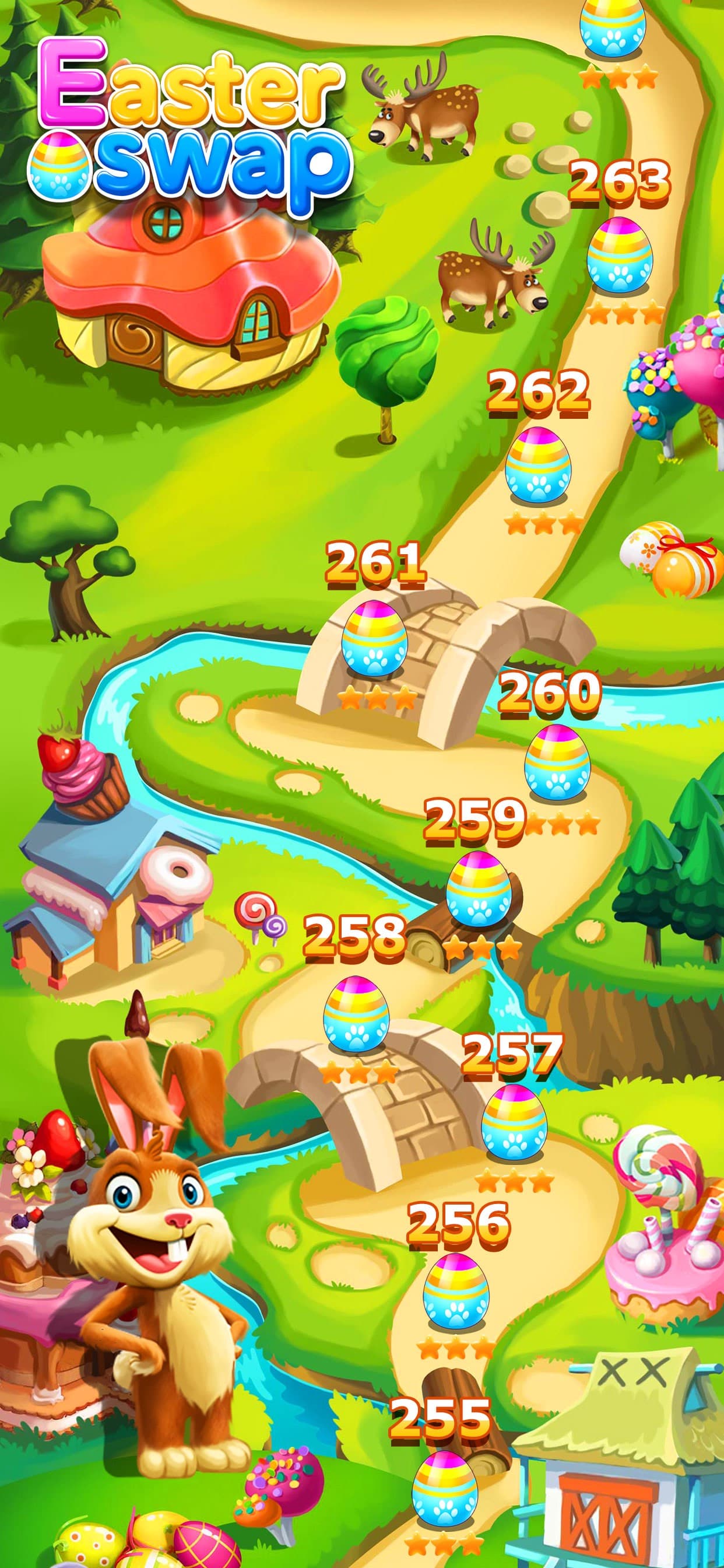 Easter Swap - Coloring Holiday screenshot 4 - screenshot