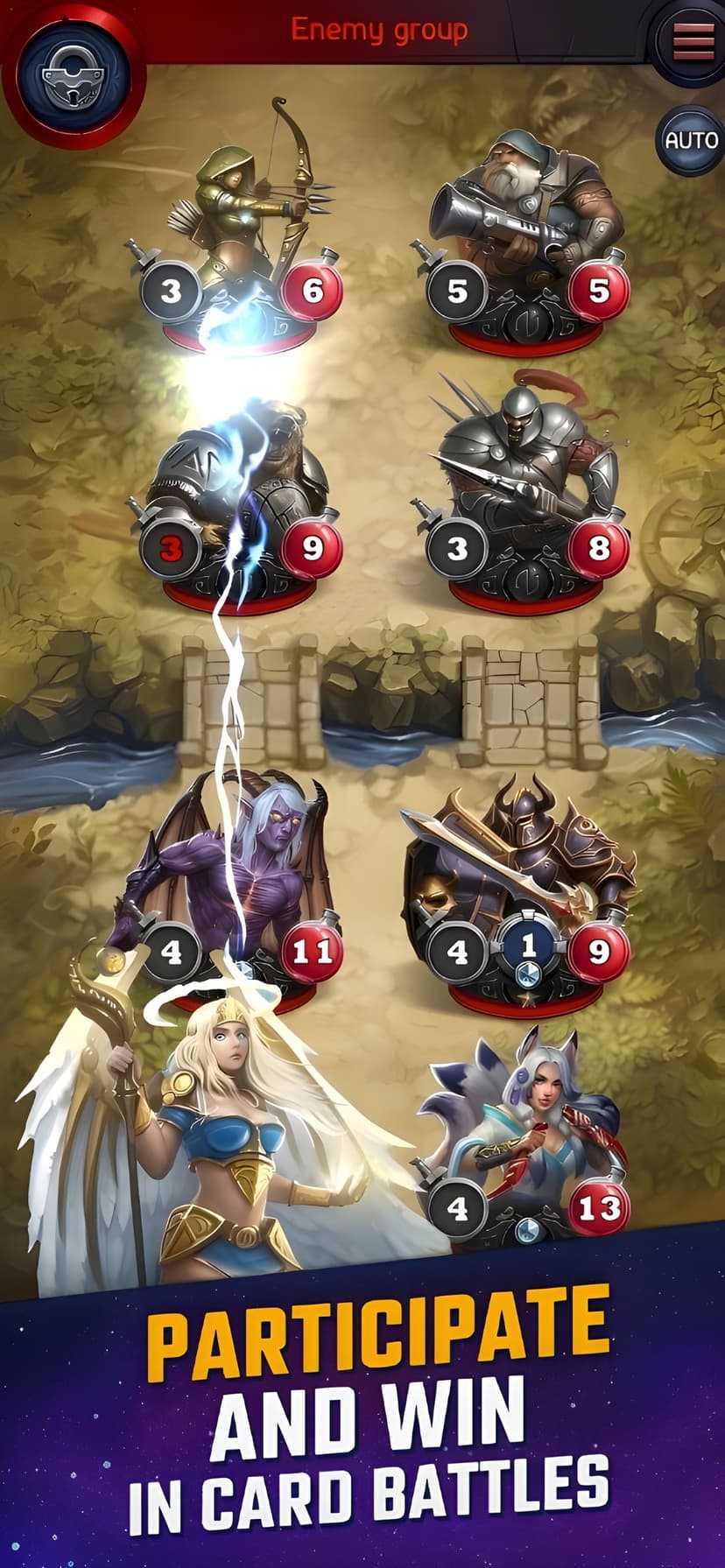Card Heroes: CCG Magic Arena screenshot 1 - screenshot