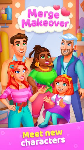 Merge Makeover: makeup games screenshot 10 - screenshot