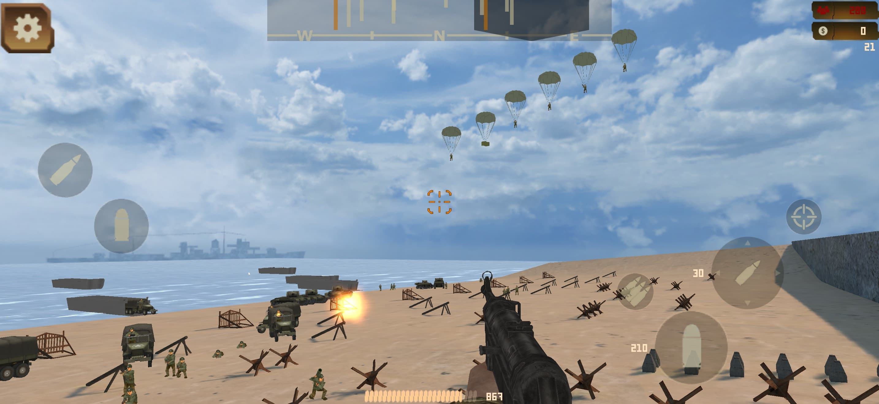 Beach Defense: WW2 D-Day screenshot 2 - screenshot