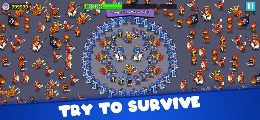 Save The Kingdom: Merge Towers screenshot 1 - screenshot