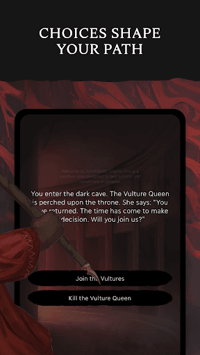 Eldrum: Red Tide - Text RPG screenshot 2 - screenshot