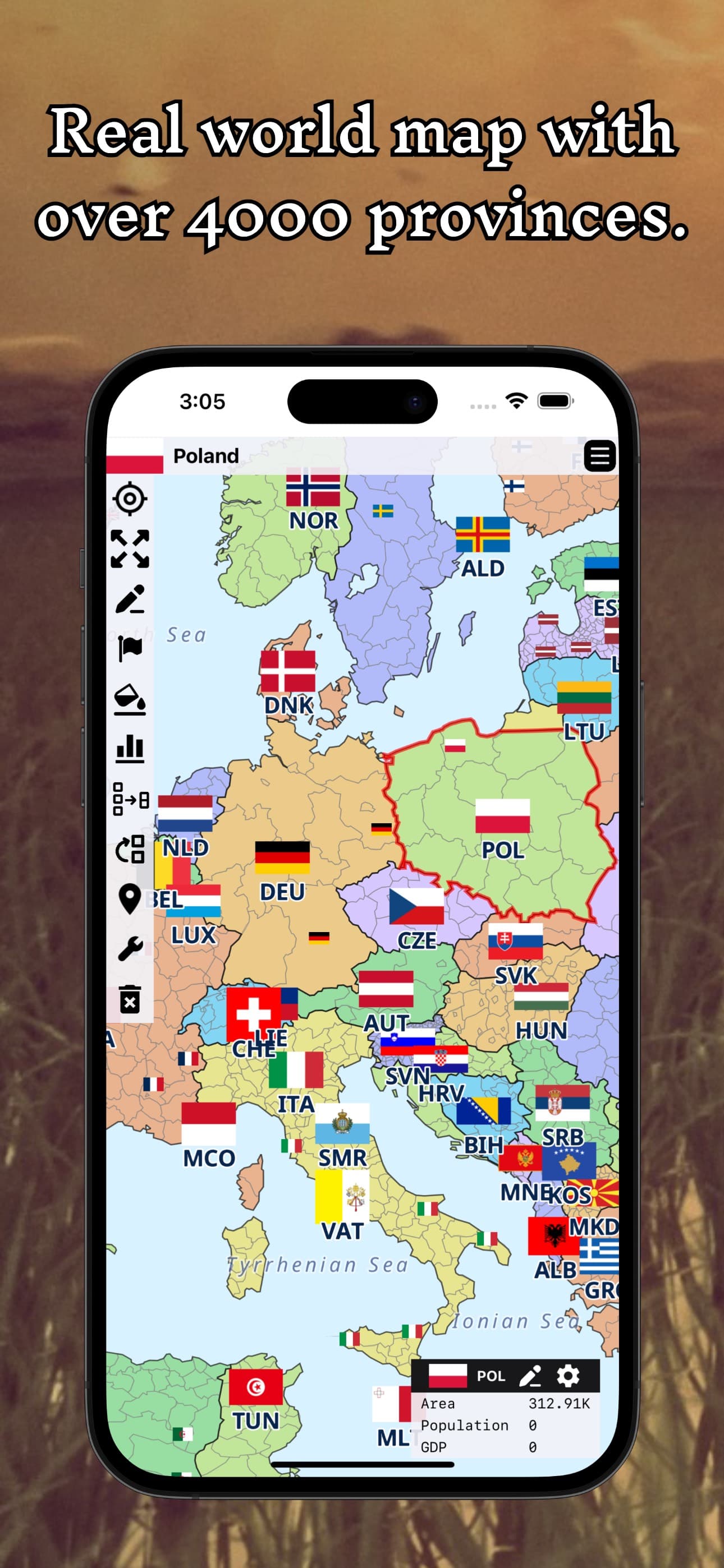 A+ World Map Editor Sandbox screenshot 1 - screenshot