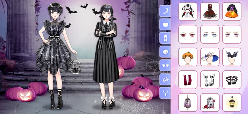 Anime Dress Up Games: Stylist screenshot 1 - screenshot