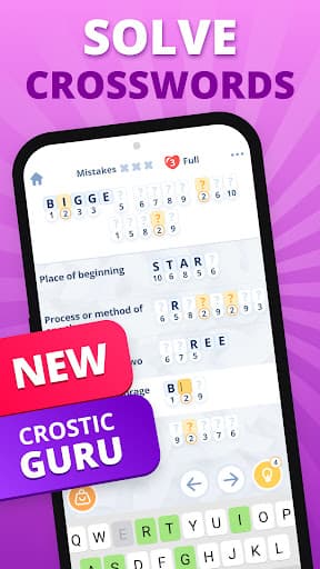 Crostic Guru - Guess The Words screenshot 1 - screenshot