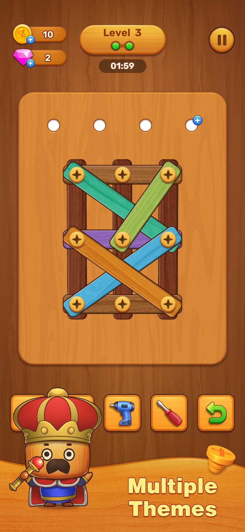 Wood Screw - Nuts & Bolts screenshot 10 - screenshot