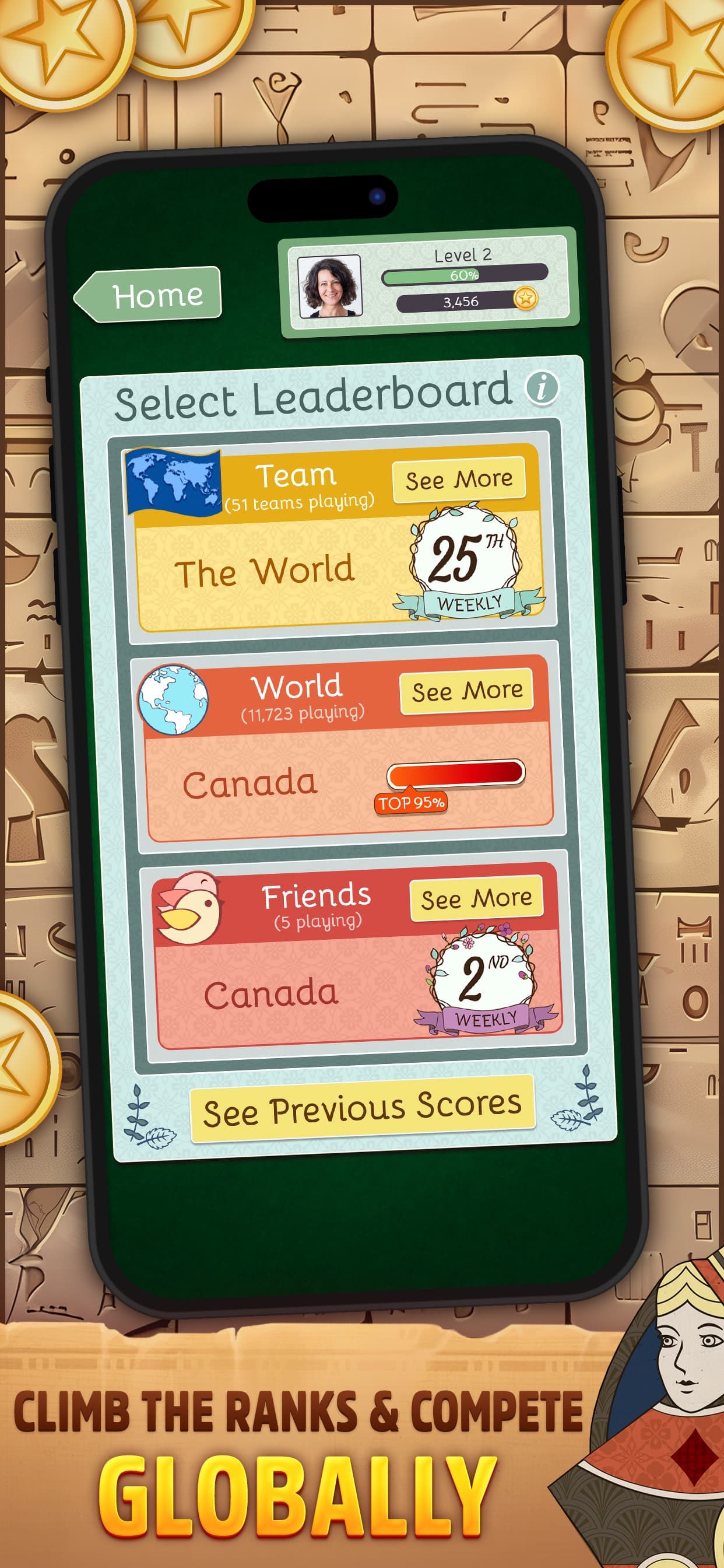 Pyramid Deluxe® Social screenshot 6 - screenshot