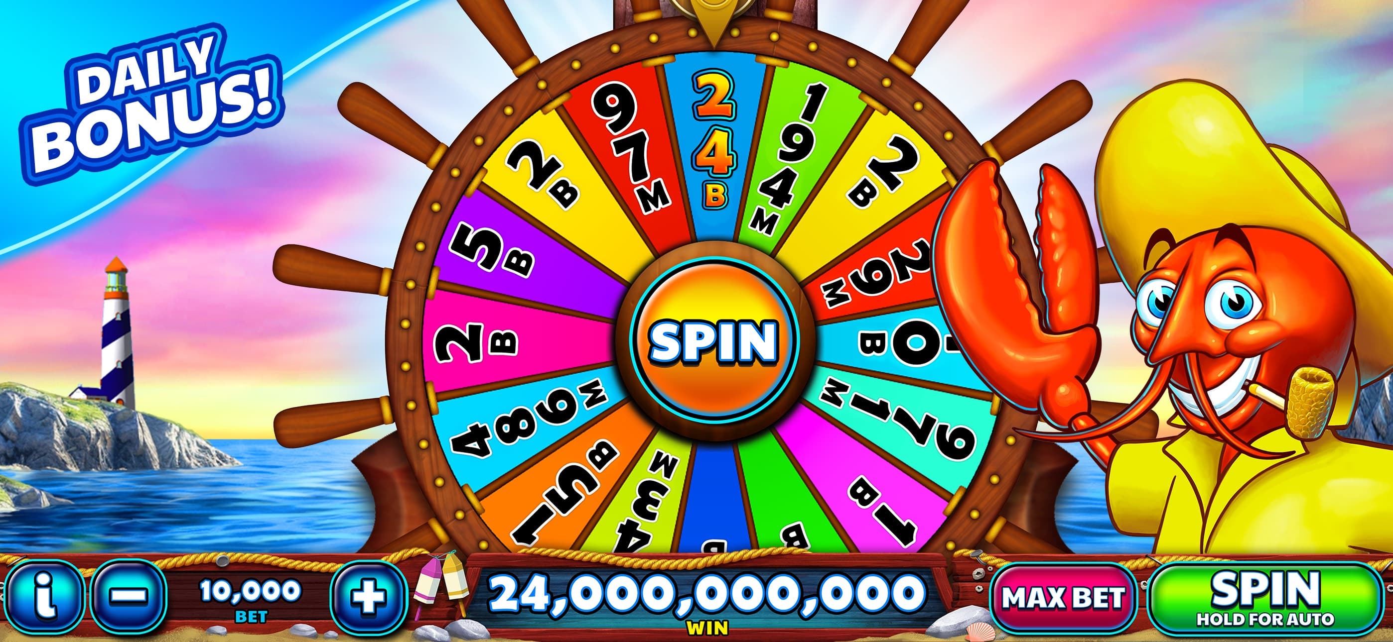 Lobstermania Slots Casino Game screenshot 3 - screenshot