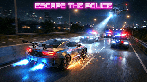 Neon City Racing: Drag & Drift screenshot 4 - screenshot