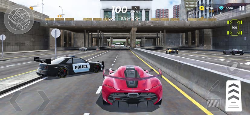 Car Driving Master:Police Race screenshot 1 - screenshot