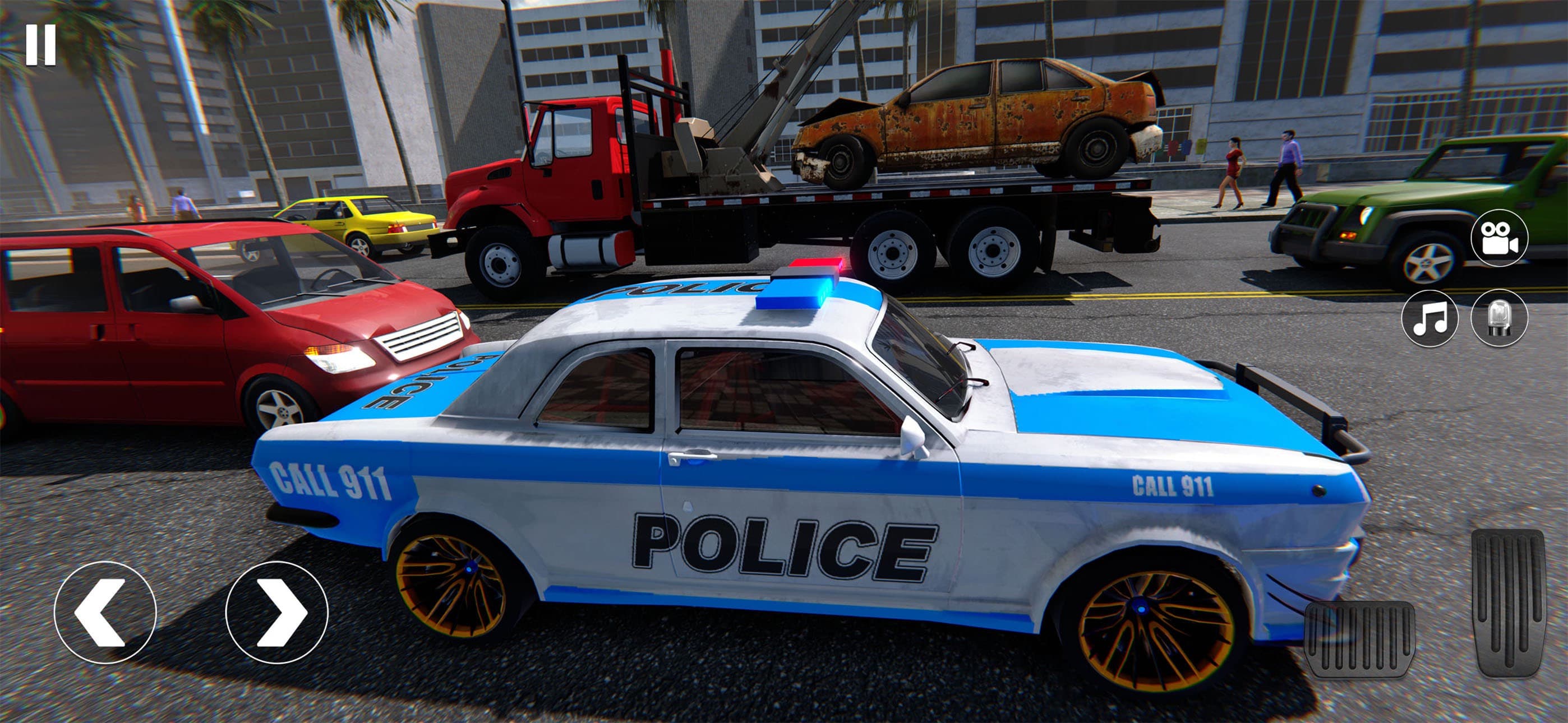Saudi Pursuit Police Car Game screenshot 2 - screenshot
