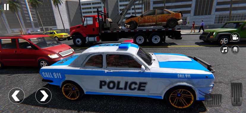 Saudi Pursuit Police Car Game screenshot 2 - screenshot