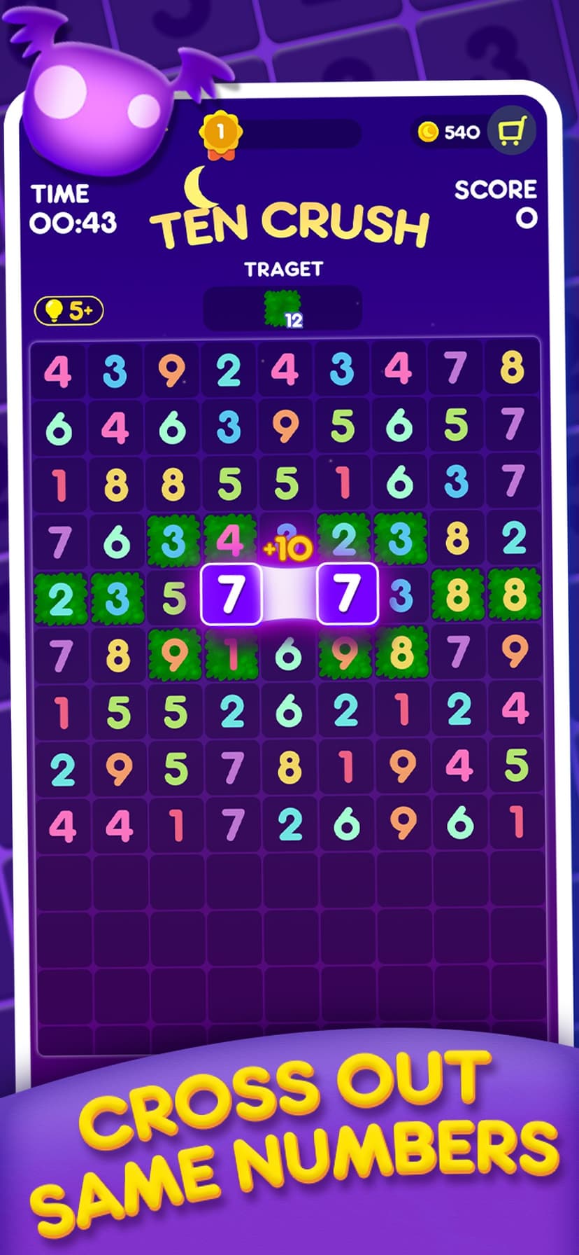 Ten Crush screenshot 1 - screenshot