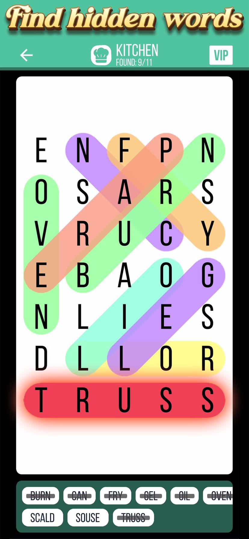 English Word Search 2026 screenshot 4 - screenshot