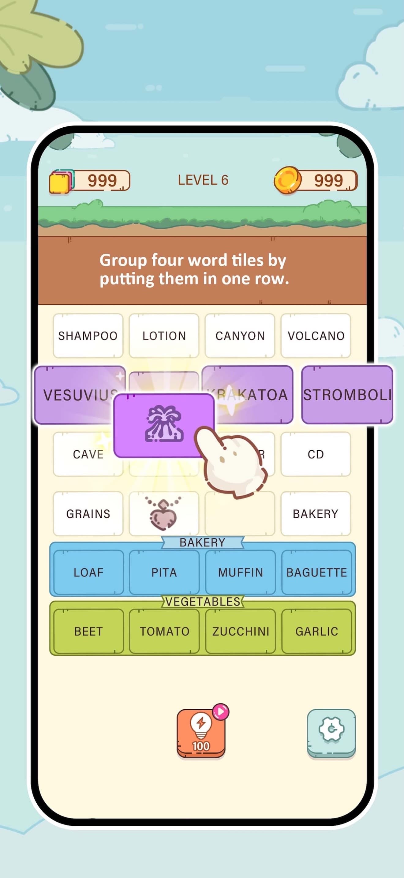 Word Sort Challenge screenshot 1 - screenshot
