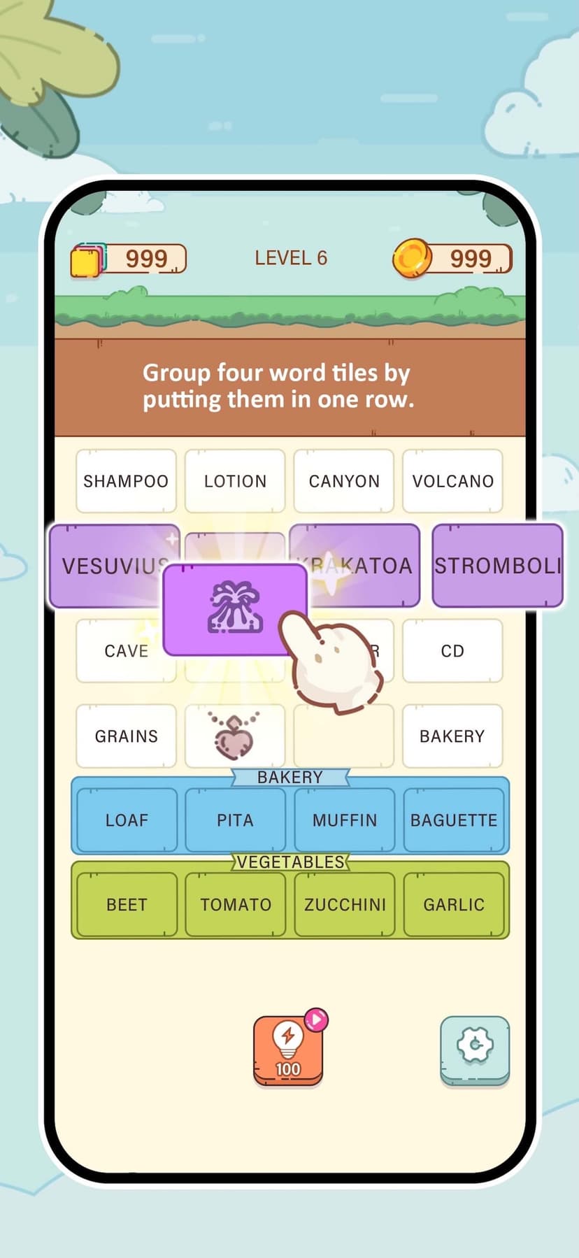 Word Sort Challenge screenshot 1 - screenshot