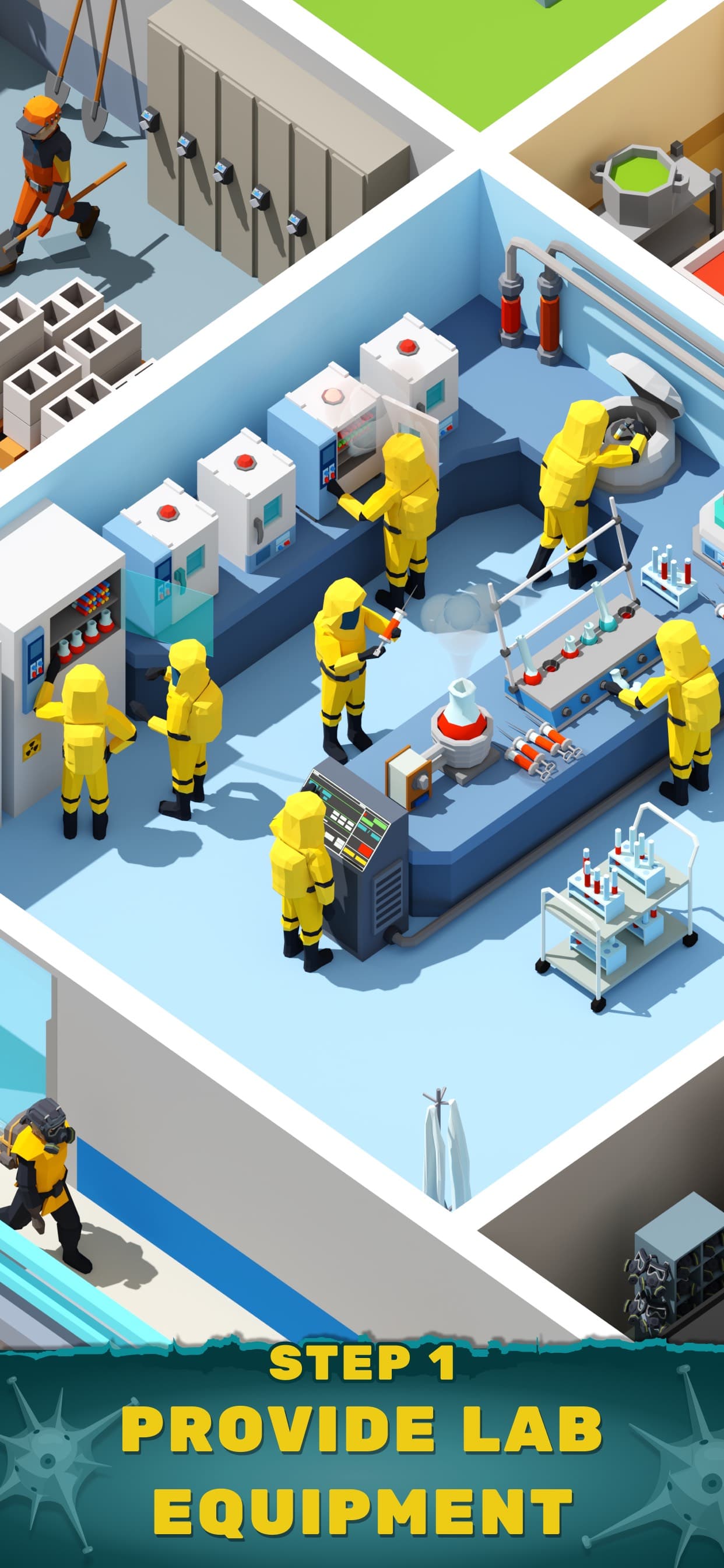 Idle Zombie Hospital Tycoon screenshot 1 - screenshot