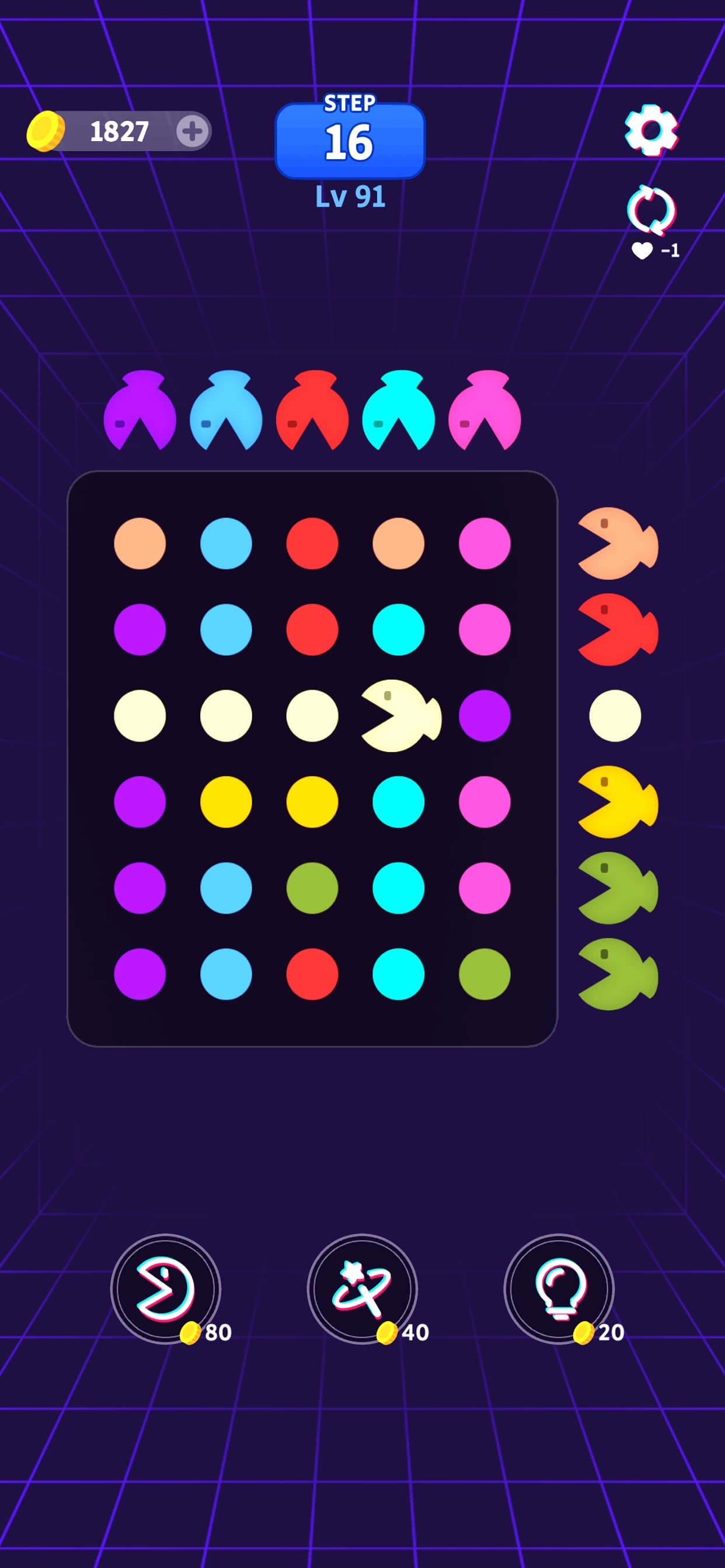 Bean Chomper - Color Dots Game screenshot 3 - screenshot
