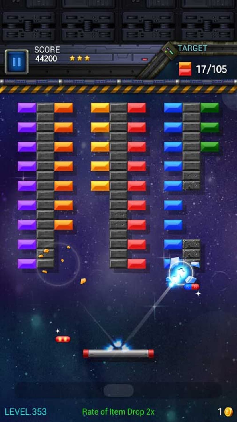 Brick Breaker Star screenshot 1 - screenshot