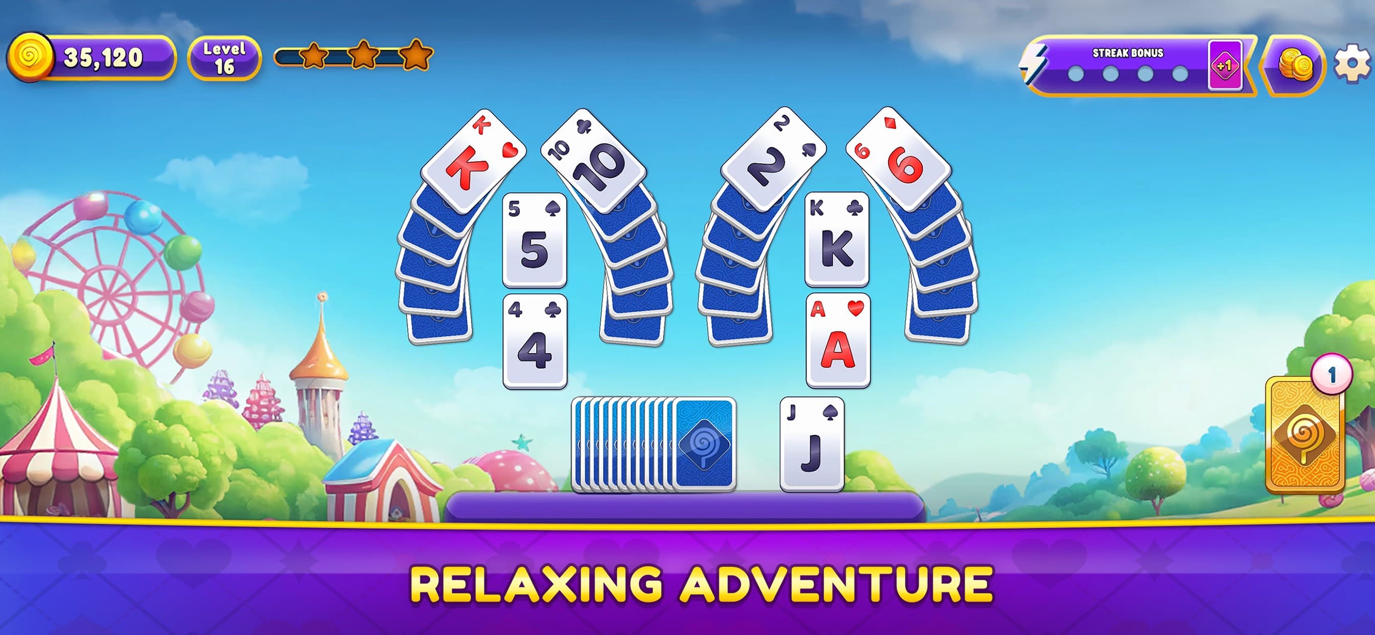 Solitaire Candy World screenshot 4 - screenshot