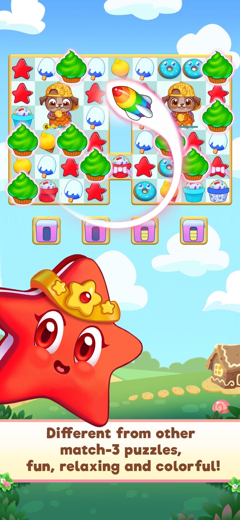 Candy Riddles: Match 3 Puzzle screenshot 1 - screenshot