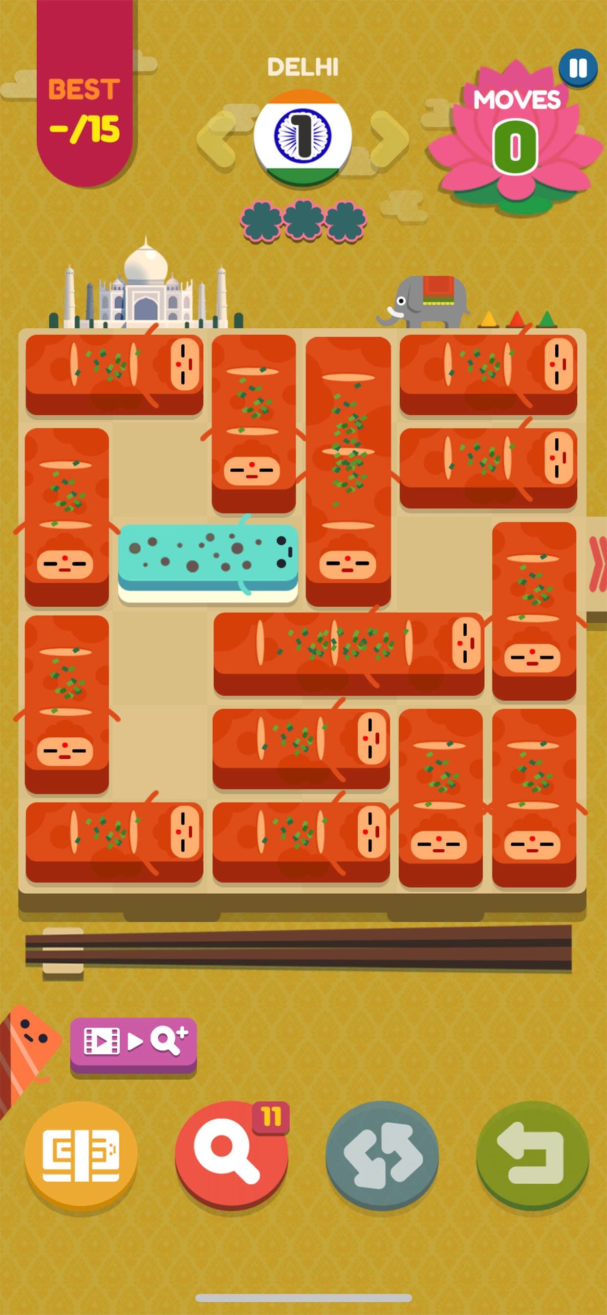 Push Sushi - slide puzzle screenshot 2 - screenshot