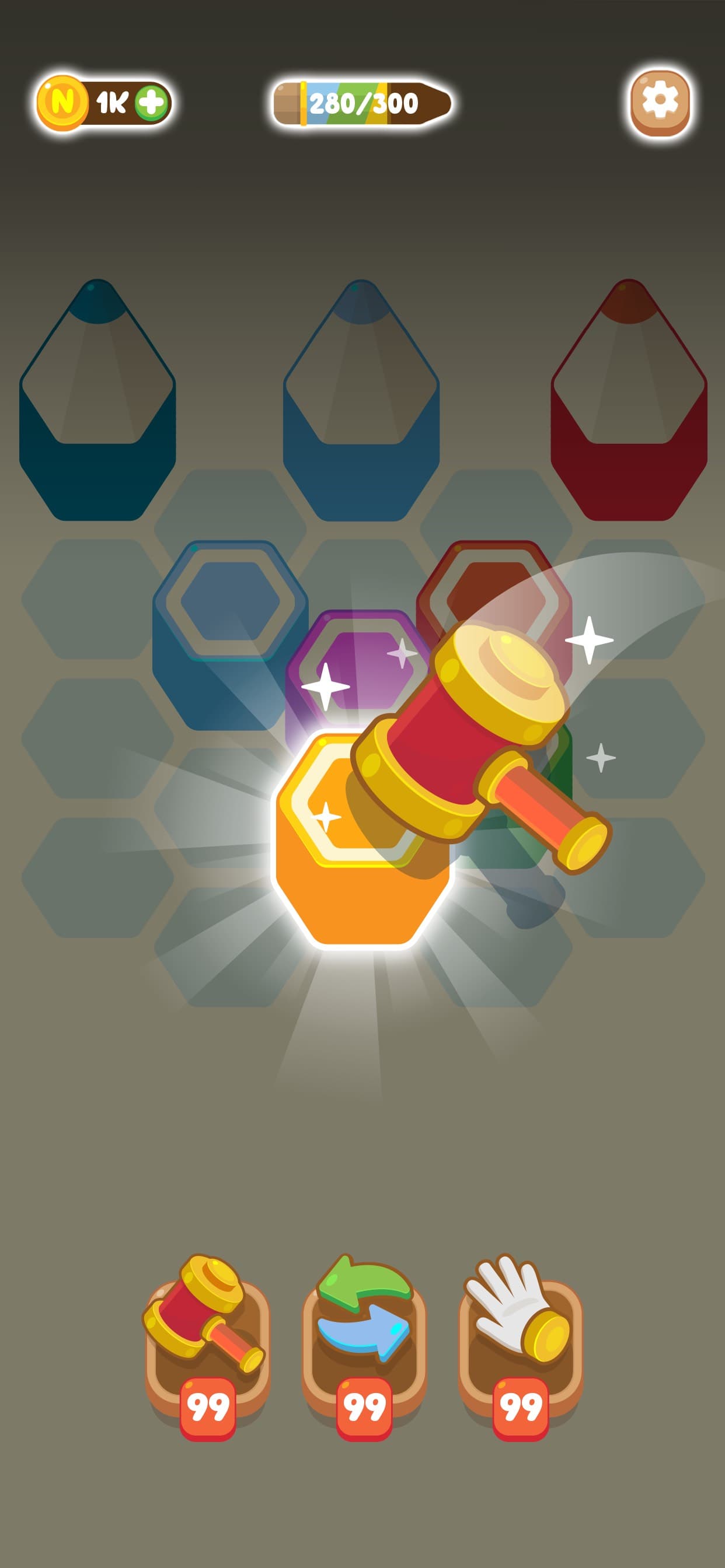Pencil Sort™ - Color Sorting screenshot 5 - screenshot