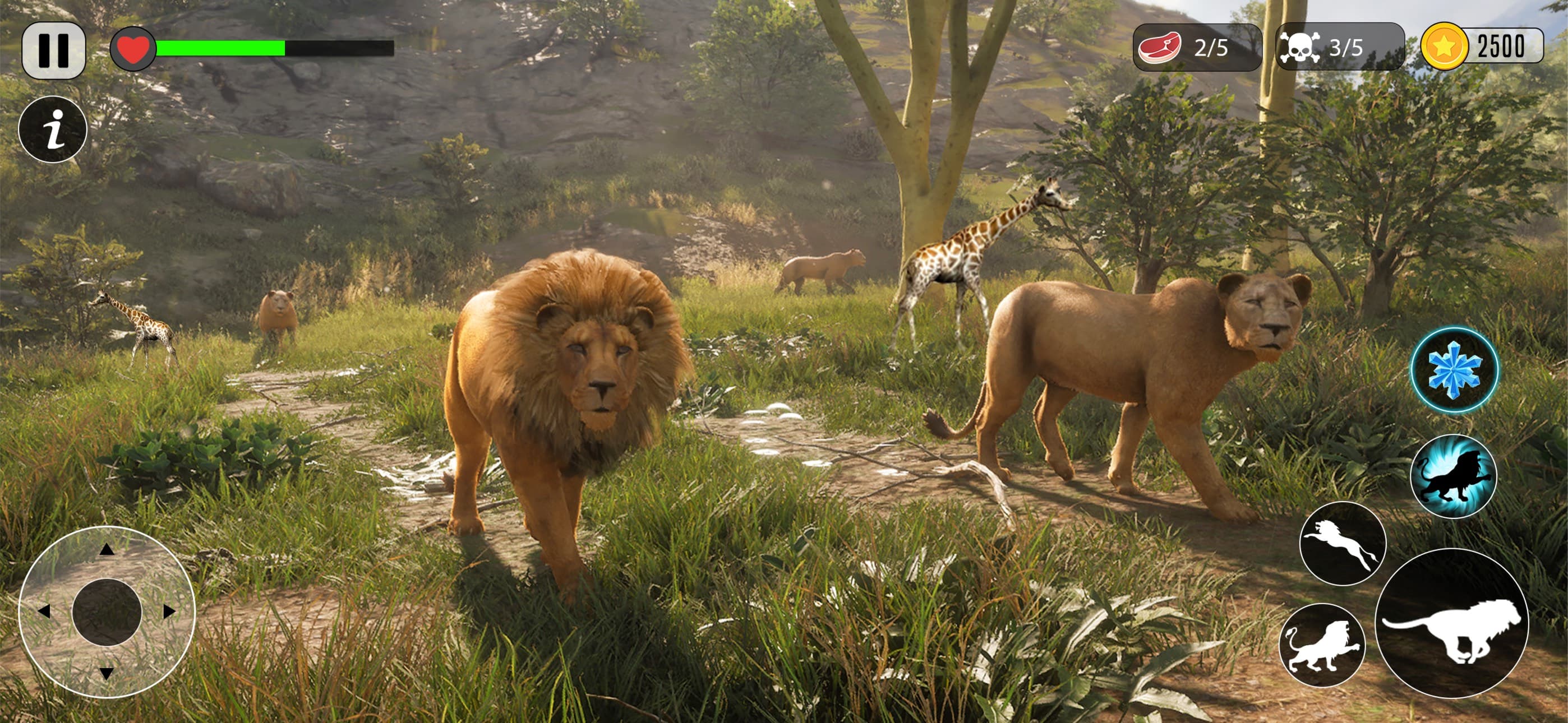 Lion Simulator Animal Survival screenshot 3 - screenshot