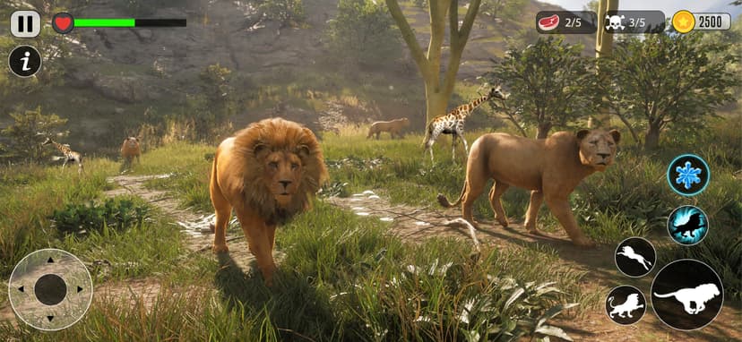 Lion Simulator Animal Survival screenshot 3 - screenshot