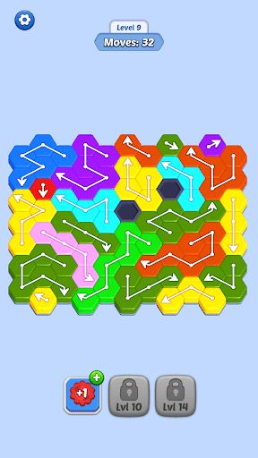 Hexa Arrows: Logic Puzzle screenshot 2 - screenshot