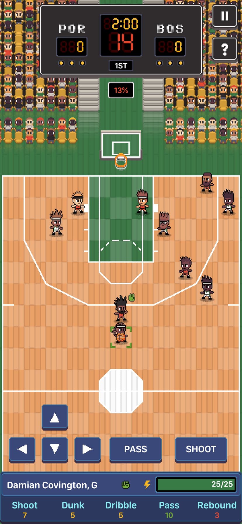 Hoop League Tactics screenshot 4 - screenshot
