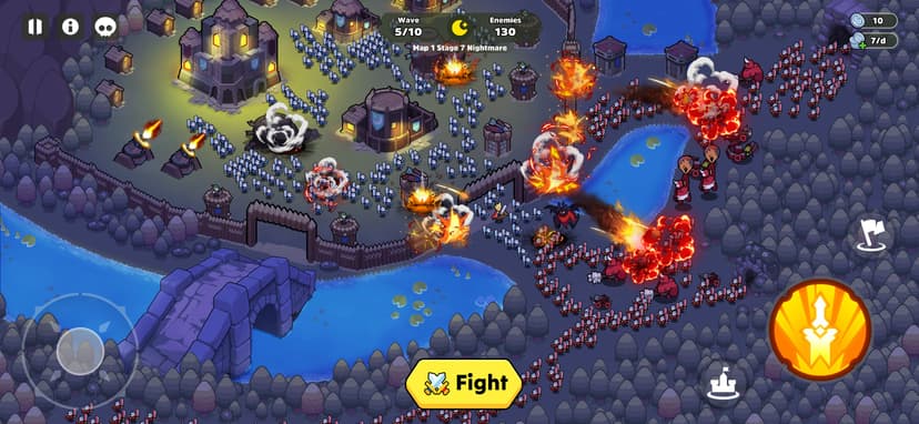 Nightfall: Kingdom Frontier TD screenshot 2 - screenshot
