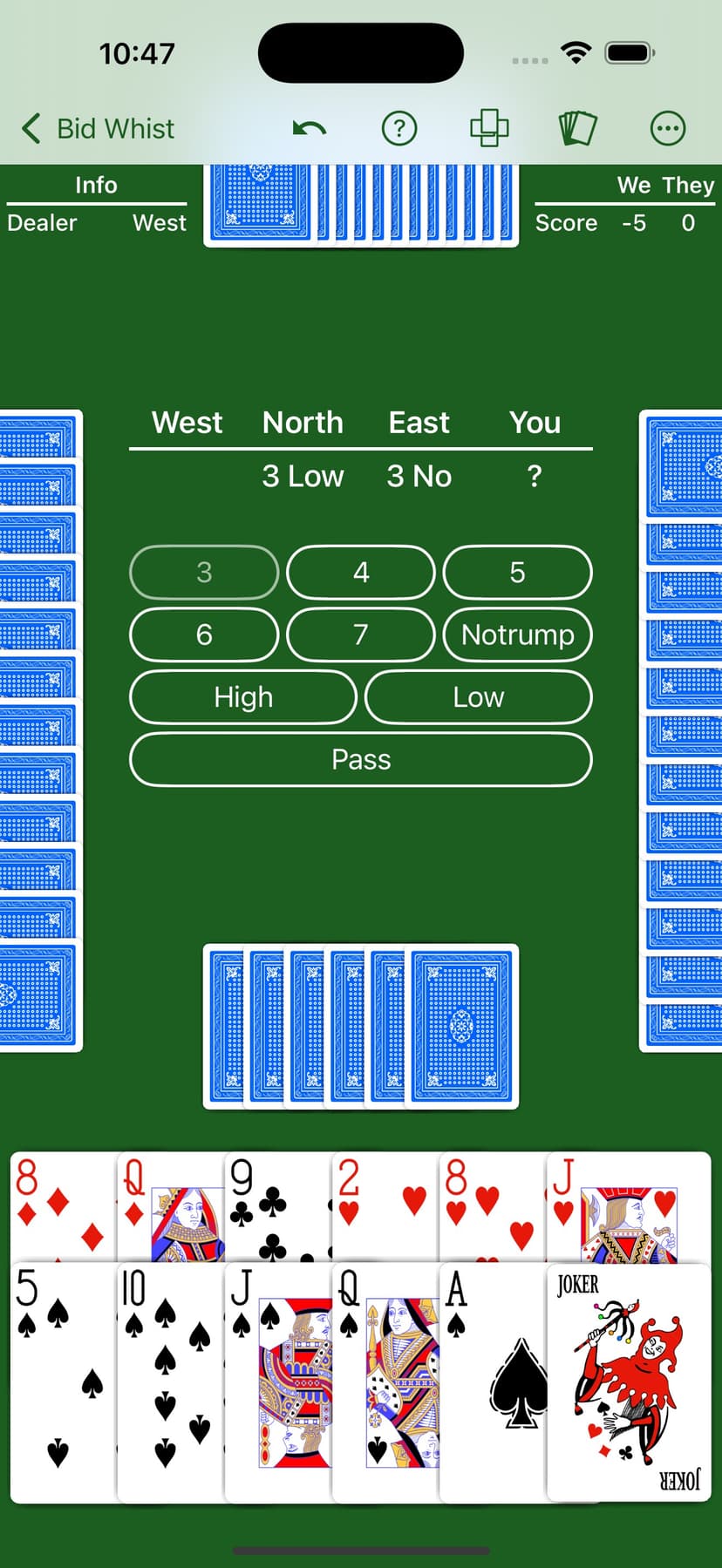 Bid Whist - Expert AI screenshot 8 - screenshot