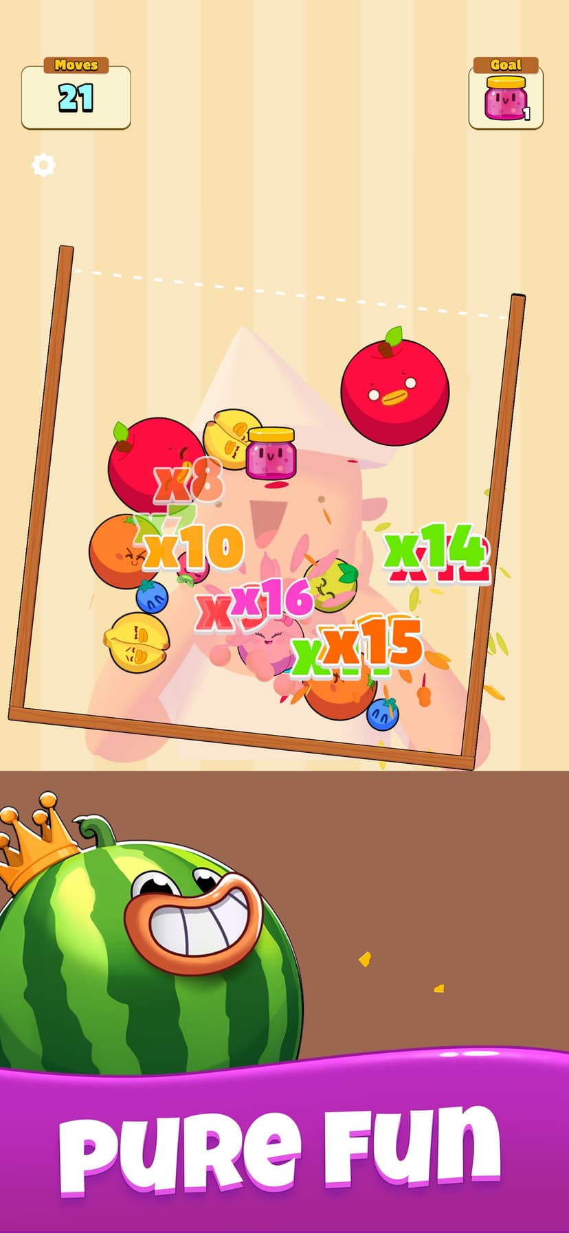 Fruit Clash - Sort & Merge screenshot 3 - screenshot