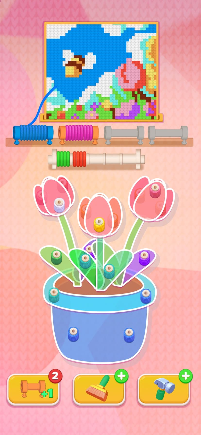 Thread Out-Sort Jam screenshot 1 - screenshot