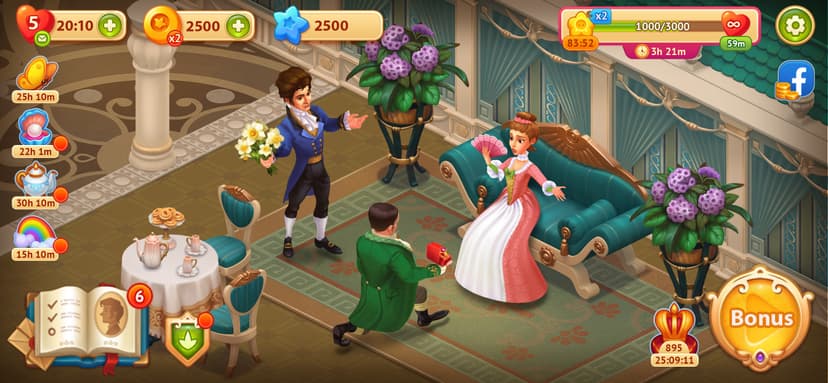 Storyngton Hall: Match 3 games screenshot 4 - screenshot