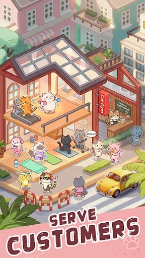Kitty Gym - Idle Cat Games screenshot 3 - screenshot